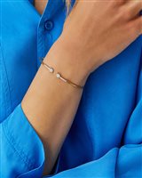 Bracciale Nanis Donna Dancing Azure in Oro giallo Acquamarina 0.73 Ct BS7-597 - BS7-597